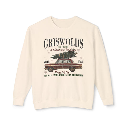 Griswolds Christmas Crewneck - Comfort Colors