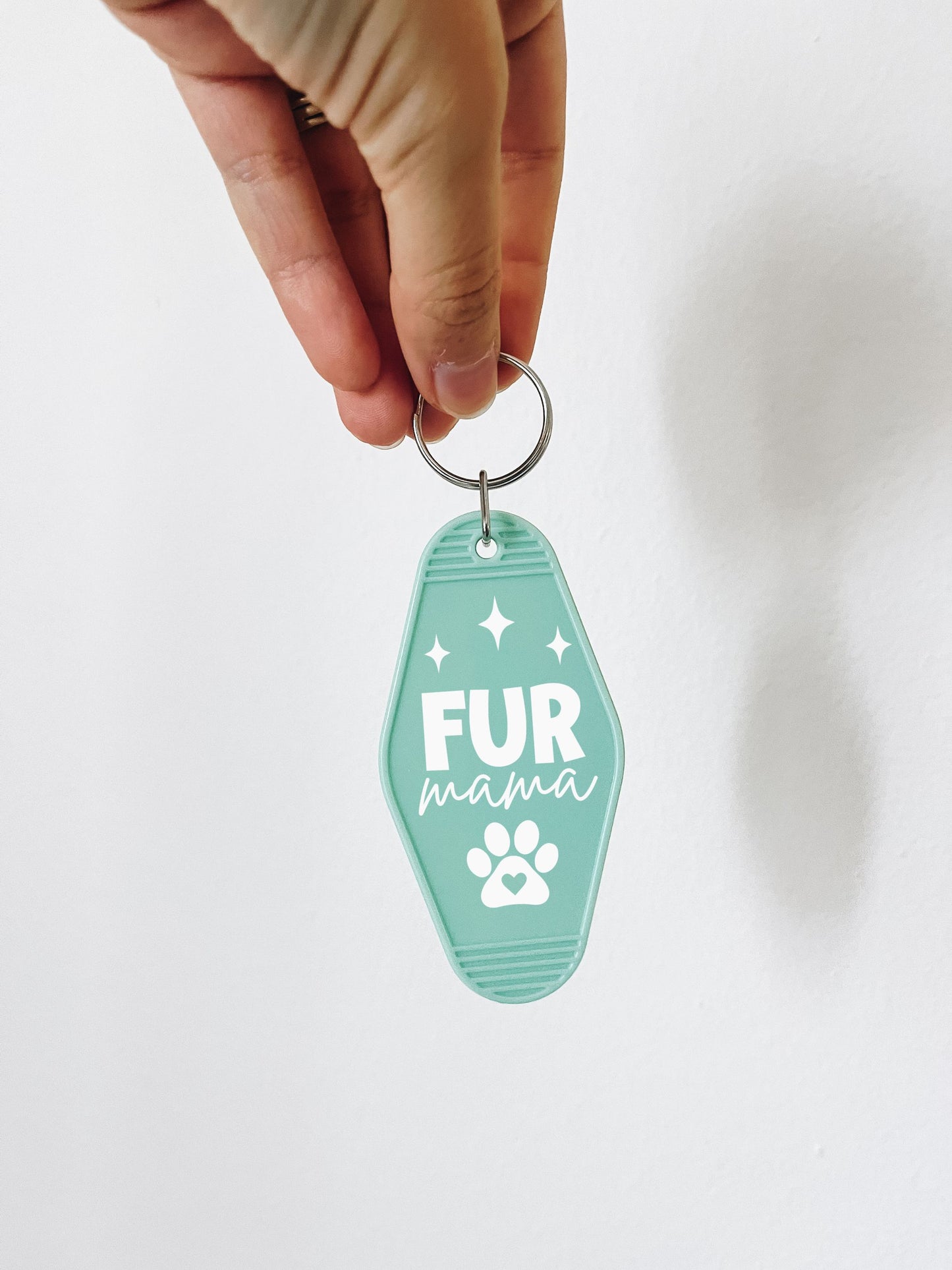 Pet Mom Keychain