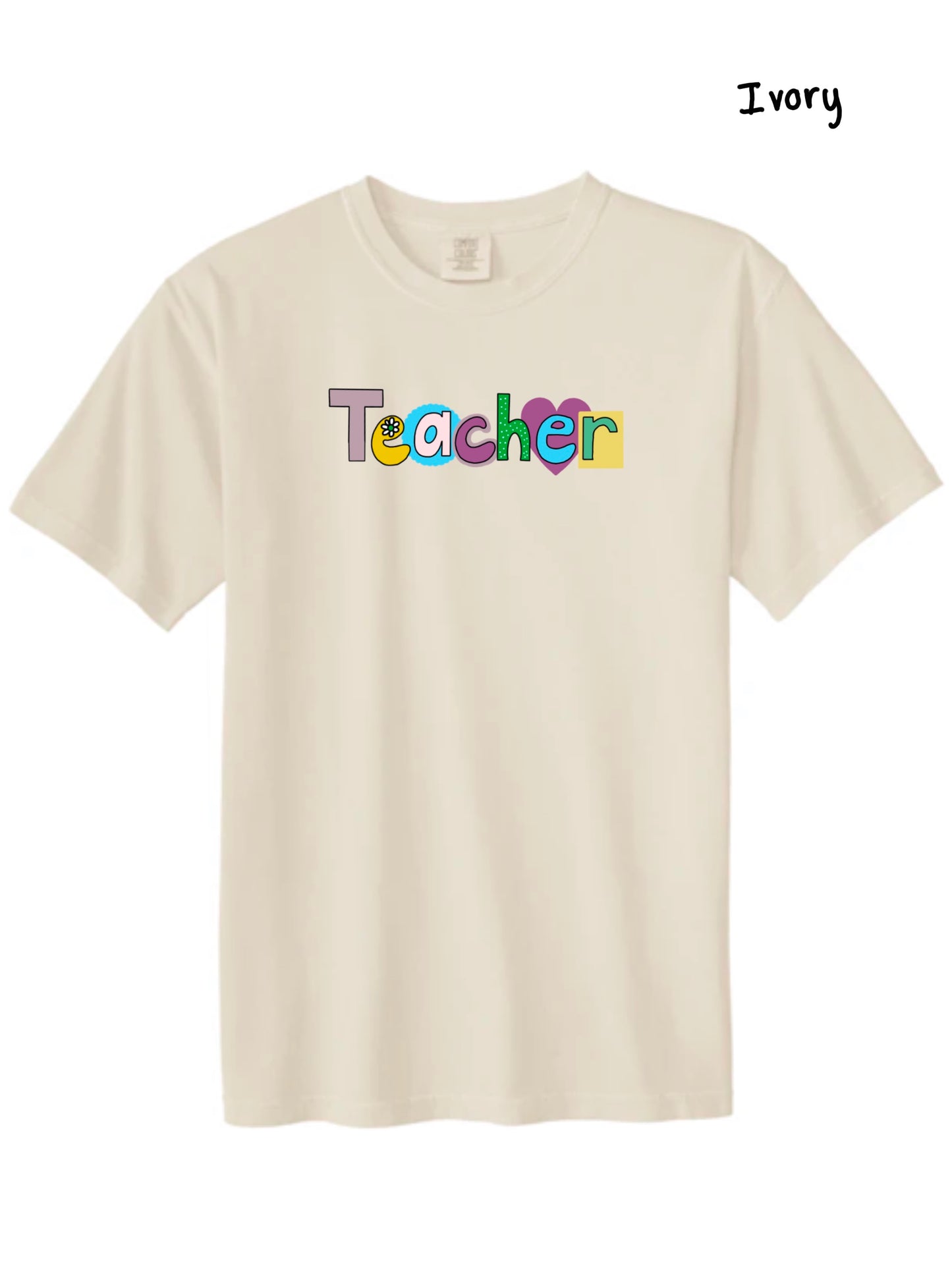 Handdrawn Teacher Tee