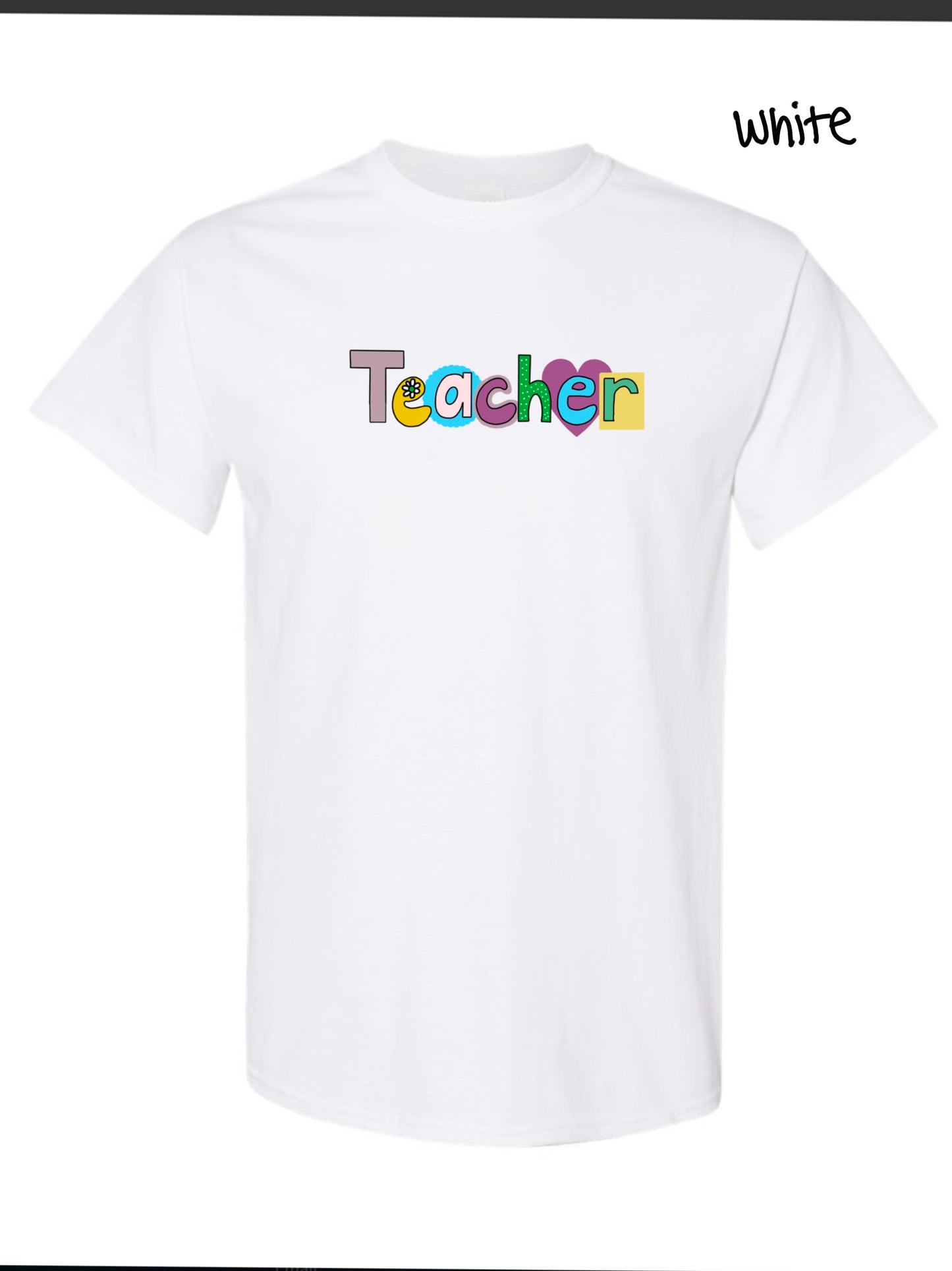 Handdrawn Teacher Tee