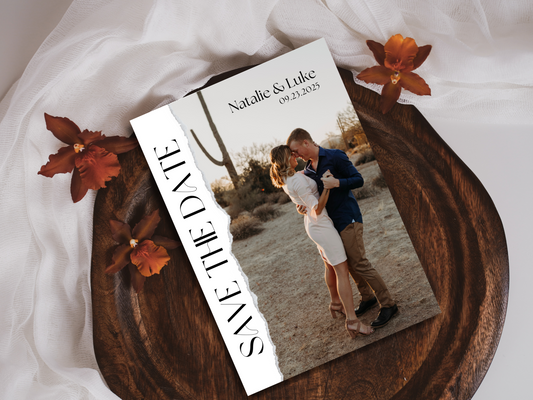 Time for Love - Save the Date Digital Template