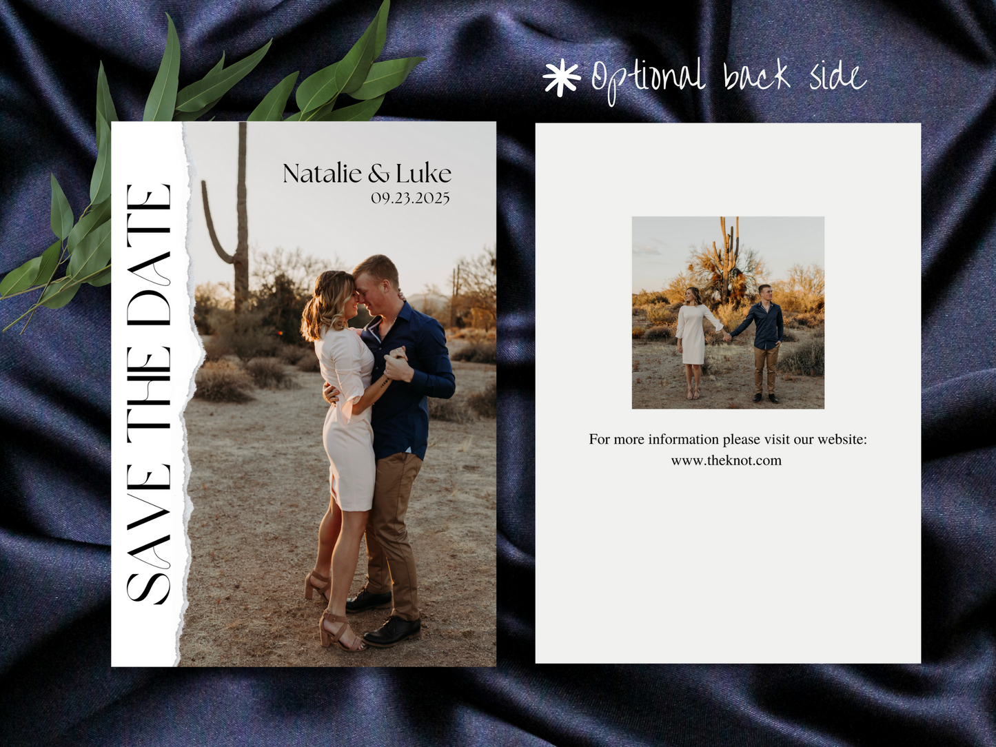 Time for Love - Save the Date Digital Template